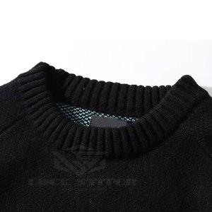 Pull en laine/coton respirant pour homme, hiver, manches longues, pull décontracté, streetwear - Product Image 3