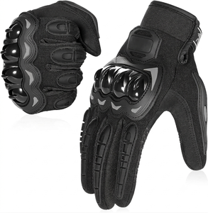 Guantes Profesionales de Motociclismo para Invierno, con Pantalla Táctil, Transpirables, con Protección Rígida en los Nudillos, para Motocross y Actividades al Aire Libre - Product Image 1
