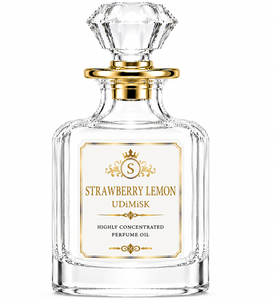 Huile de parfum concentrée de haute qualité STRAWBERRY LEMON UDiMiSK 250 grammes, parfum unisexe longue durée pour un usage quotidien. - Product Image 1