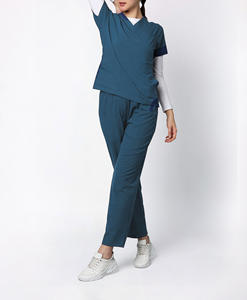 Uniformes Médicos de Verano en Oferta para Uso Hospitalario Unisex, Manga Corta, Tela de Poliéster y Spandex - Product Image 2