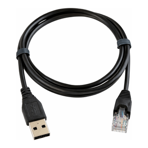 Câble USB vers RJ50 de 6 pieds pour lecteur de codes Brady, scanner de codes-barres et usage en laboratoire - Product Image 3