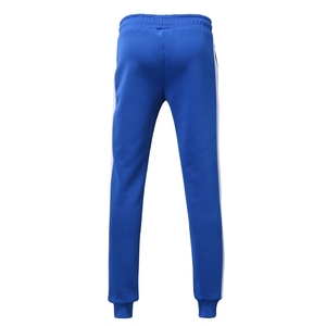 Sweat-shirt à capuche zippé pour homme, rouge et noir, avec poches latérales, coupe décontractée, longueur intégrale, style survêtement, en vente - Product Image 6