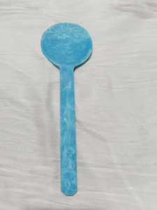 Juego de Cucharas de Resina Botánica Hechas a Mano, Cucharas de Té de Epoxi Transparente de Lujo con Flores Secas y Hojuelas Doradas, Cucharas Decorativas Únicas - Product Image 3