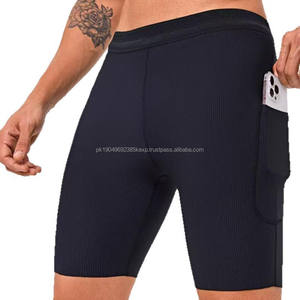 Pantalones Cortos Deportivos de Compresión para Hombre, Shorts Ajustados de Nailon y Spandex para Gimnasio, Correr - Product Image 2