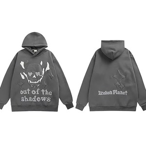 Sudaderas con Diseño de Moda para Hombre, 100% Algodón Ecológico, Servicio OEM, Duraderas, Transpirables, Antiarrugas, de Secado Rápido - Product Image 4