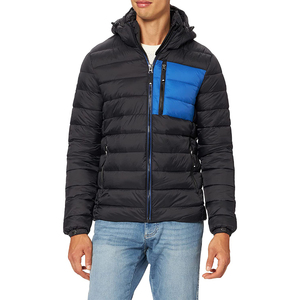 Custom Style <b>Men</b> Puffer <b>Jacket</b> <b>Winter</b> Outerwear Relaxed Fit Hooded Lightweight Wind Proof <b>Warm</b> Padded Puffer Bubble <b>Jacket</b> - Product Image 1