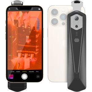 กล้องถ่ายภาพความร้อนอินฟราเรดไร้สายความละเอียดสูง 256 X 192 IR รองรับแอนดรอยด์และไอโอเอส-ไวไฟ วิชวล - Product Image 6