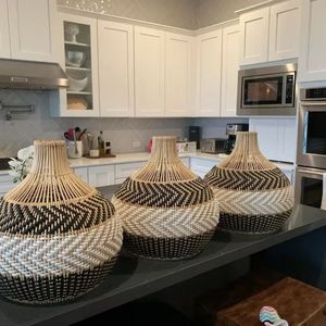 Pendant Lampshades Rattan Handmade Woven Ceiling Light for Hotel Resort Home Decor Vietnam Natural Fiber Products Export - Product Image 6