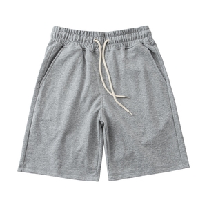 Shorts de sport décontractés pour hommes, écologiques, de haute qualité, taille personnalisée, en tissu peigné uni, séchage rapide, respirants, imperméables, pour le fitness (vente en gros) - Product Image 6