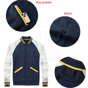 Hot Selling Custom Made Letterman Jackets For Men Unique Style Letterman Jacket In Wholesale Price Letterman Jacket <b>Winter</b> - Product Image 5