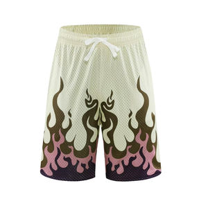 Pantalones Cortos Deportivos de Malla para Hombre, al Por Mayor, OEM, de Alta Calidad, Casuales, de Poliéster, con Bolsillos, Unisex, para Baloncesto, Ecológicos, Transpirables, de Secado Rápido - Product Image 2