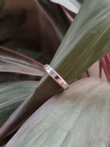 Geometric Pattern Band <b>Ring</b> Romantic Diamond Minimalist Modern <b>Women</b> Wedding Anniversary Promise Party Gift - Product Image 3