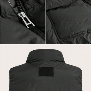 Gilets matelassés élégants et décontractés pour femme, vêtements d'hiver, manteau matelassé sans manches, veste matelassée personnalisée pour femme - Product Image 3