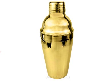 Mirror Polish Gold Cobbler Cocktail Shaker Stainless Steel Drink Mixer for Whisky Cocktails <b>Bar</b> <b>Tools</b> 500ml Capacity for Barware - Product Image 4