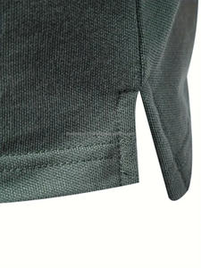 Camisetas Polo de alta calidad para hombre, de algodón 100% Jersey hecho a medida, tela de gofre transpirable, además de polos superiores, polos para hombre - Product Image 6