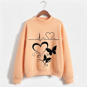 2026 Best Style Women Streetwear Lightweight Fleece Sweatshirt Polyester/Cotton Embroidered Oversized Loose Winter Solid Front - Product Image 5