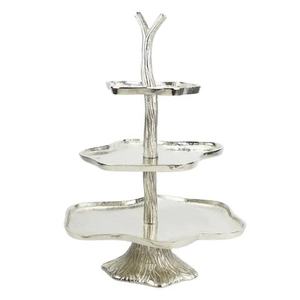 Base para Pastel de Aluminio Fundido, Ecológica, de Grado Alimenticio, con Acabado Dorado y Base de Mármol, para Pasteles y Cupcakes - Product Image 6