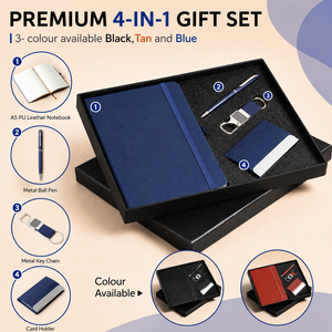Set de Regalo de Bambú con Logotipo Personalizado, Cuaderno, Bolígrafo, Llavero, Caja de Regalo Empresarial para Eventos Corporativos y Promociones - Product Image 6