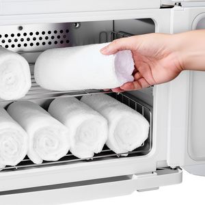 Armadio Scaldasalviette di Grande Capacità da 10 Galloni con 4 Ripiani in Acciaio Inox a 2 Livelli per 48 Asciugamani, Ideale per Hotel e Saloni - Product Image 2