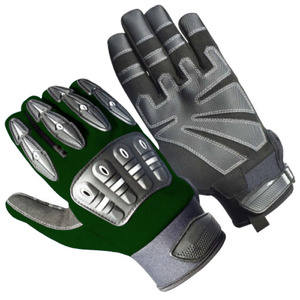 ถุงมือช่างกันกระแทกหนังสังเคราะห์พรีเมียม Amara เคลือบยางลาเท็กซ์คุณภาพสูง ป้องกันอุบัตภัยในงานอุตสาหกรรม ข้อมือนีโอพรีน 11 ออนซ์ - Product Image 2