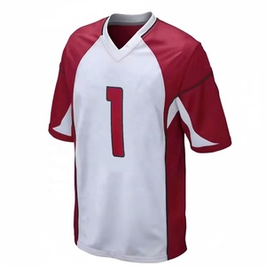 High Quality Customizable American Football Sportswear Breathable Plus Size Printed Team Name 7V7 Uniform Sets Custom Logo 100% - Product Image 4