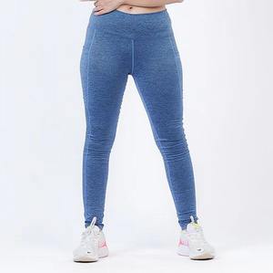 Leggings de yoga personnalisés, taille haute, effet scrunch, élastiques, ajustés, à prix abordable - Product Image 4