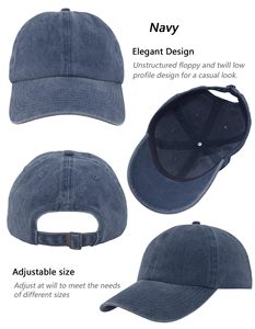 Gorra de Béisbol de Algodón Premium Unisex, Ligera y Transpirable para Verano, Aire Libre y Moda Casual - Product Image 4
