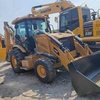 Chargeuse-pelleteuse Caterpillar 420F d'occasion à prix de gros, 90 % neuve, système hydraulique de chargeuse-excavatrice CAT420F
