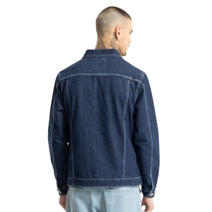 Nouvel arrivage Blouson bombardier en jean personnalisé unisexe Style formel ample col rond motif camouflage enduit OEM Service printemps - Product Image 4