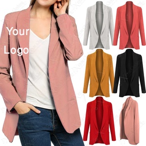 Blazer décontracté personnalisé pour femmes crayon pantalon costume tenue longue hiver BD mode velours côtelé bouton motif 3D Occasions formelles - Product Image 5