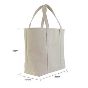 Aiyi Custom Heavy Duty <b>Large</b> Capacity Cartoon Pattern Medium Size Shoulder Split <b>Canvas</b> Cotton Tote <b>Bag</b> for Advertising Use - Product Image 2