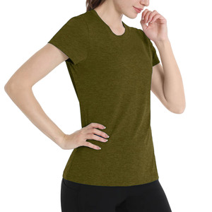 T-shirt de sport pour femme, ultra léger, respirant, look élégant, performance améliorée, vente flash, meilleur produit. - Product Image 3