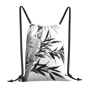 Custom Printed Waterproof Large Capacity Lightweight <b>Drawstring</b> Sports <b>Backpack</b> for Football Training Travel Storage - Product Image 3