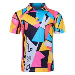 Camiseta de Polo de Golf Personalizada OEM, Tejido Elástico Transpirable, Fabricante de Ropa Deportiva de Golf - Product Image 2