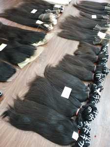 Cheveux Humains Vietnamiens de Luxe Soyeux, Non-Remy, Qualité Supérieure, Tissage à la Machine, Double Paquet, Lisses Comme des Baguettes, 8-28 Pouces, Meilleur Prix de Gros - Product Image 2