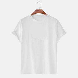 T-shirts en coton pour hommes à épaules tombantes, en vrac, pas chers, coupe ample, confortables et idéaux pour les looks décontractés modernes - Product Image 6