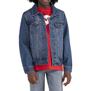 Denim Trucker <b>Jacket</b> Classic Casual Streetwear Fashion <b>Jacket</b> for Men and Women Durable Cotton Blend Button Up Denim <b>Jackets</b> - Product Image 3