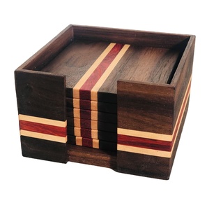 Creative Acacia <b>Wood</b> Coaster for Dining <b>Table</b> Hottest New Arrival Gifted <b>Mats</b> & Pads for Cups & Dining <b>Table</b> - Product Image 3