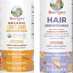 น้ำยาบำรุงเส้นผมออร์แกนิค แมรี่รูธ พร้อมสารต่อต้านรังแคและวิตามินเสริมสูตรเข้มข้นเพื่อสุขภาพผม ผิว และเล็บ - Product Image 1