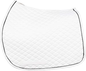 Tapis de selle polyvalent de base avec garniture et passepoil – Base en coton, doublure en flanelle, matelassage losanges pour un confort optimal - Product Image 1