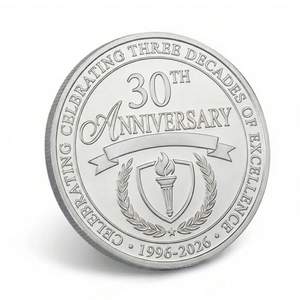Pièces de monnaie commémoratives personnalisées avec logo pour événements et anniversaires - Product Image 2