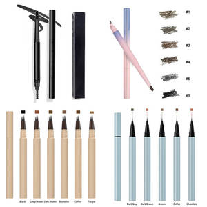 Lápiz de Cejas a Prueba de Agua con Logotipo Personalizado, Lápiz de Cejas Mate Natural de Larga Duración, Punta Microfina, a Prueba de Manchas, Cosmético de Marca Privada - Product Image 3