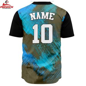 Maillot de baseball court personnalisable en tissu léger, dernière tendance, doux, respirant, coupe confortable, unisexe adulte pour les matchs - Product Image 3