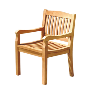 Sillón de Jardín Tradicional de Madera, Silla de Patio Resistente para Exteriores, Muebles de Exterior - Product Image 5
