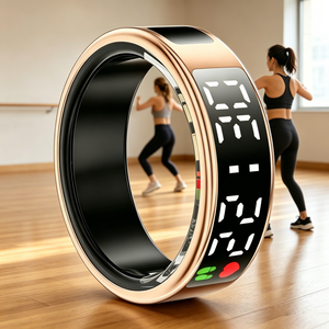Religious Smart Ring IP68 Sleep Fitness Tracker Remote <b>Camera</b> Blood Pressure Health Monitor Steel 3-5 Days Battery - Product Image 4