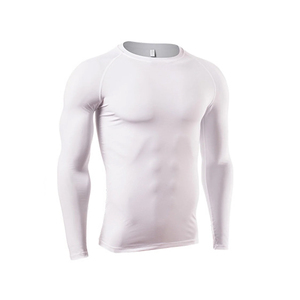 Low Price <b>Compression</b> <b>Shirt</b> Custom Design Sublimation Printed Long Sleeve Cheap Price Plus Size Men <b>Compression</b> <b>Shirt</b> OEM - Product Image 3