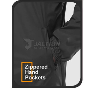 Custom Design Rain Coat Solid Color Rain Coat Streetwear Rain Coat Custom Logo Rain Coat - Product Image 4
