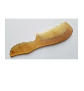 Peine de cuerno natural de primera calidad para el cuidado del cabello, peinado y desenredado, accesorio de belleza profesional para peluquería, artesanía hecha a mano - Product Image 2
