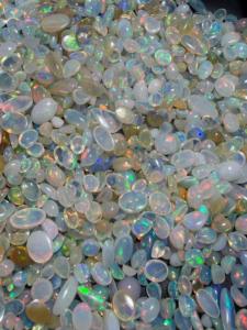 Natural Opal Loose Gemstones Oval Cut Polished for Jewelry Making BU <b>GEMS</b> 4x6-8x10mm Color Play/<b>Fire</b> Third Party Certified - Product Image 6
