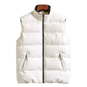 Men's Lightweight Casual Summer Breathable Fashion Vest Side Pockets <b>Cheap</b> Windbreaker Outerwear Puffer Sleeveless <b>Padded</b> Plus - Product Image 2